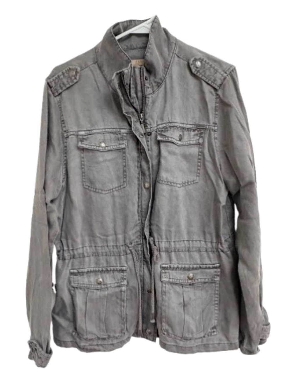 Max Jeans Grey Utility Jacket